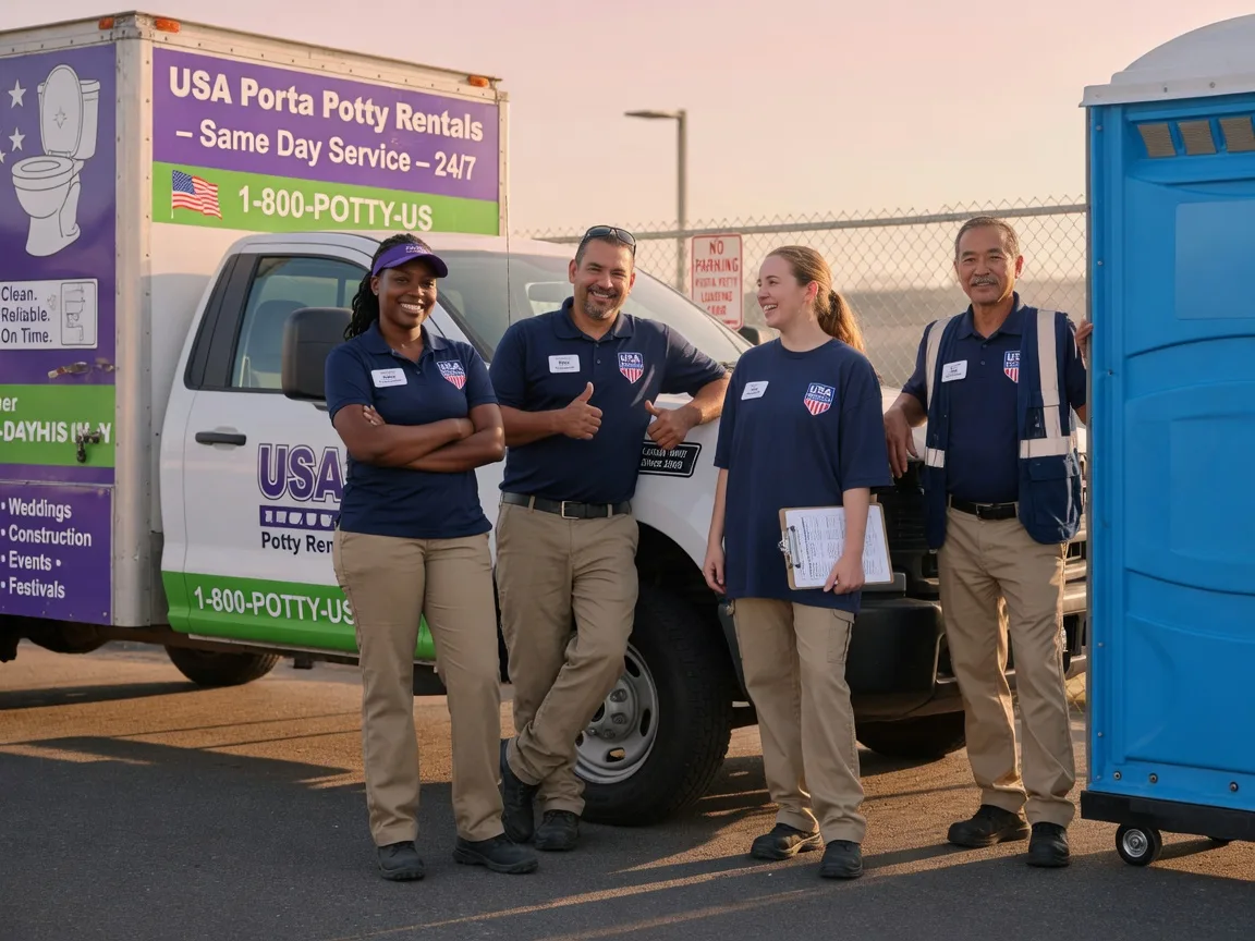 Porta Potty Rental company in Freeburg, IL