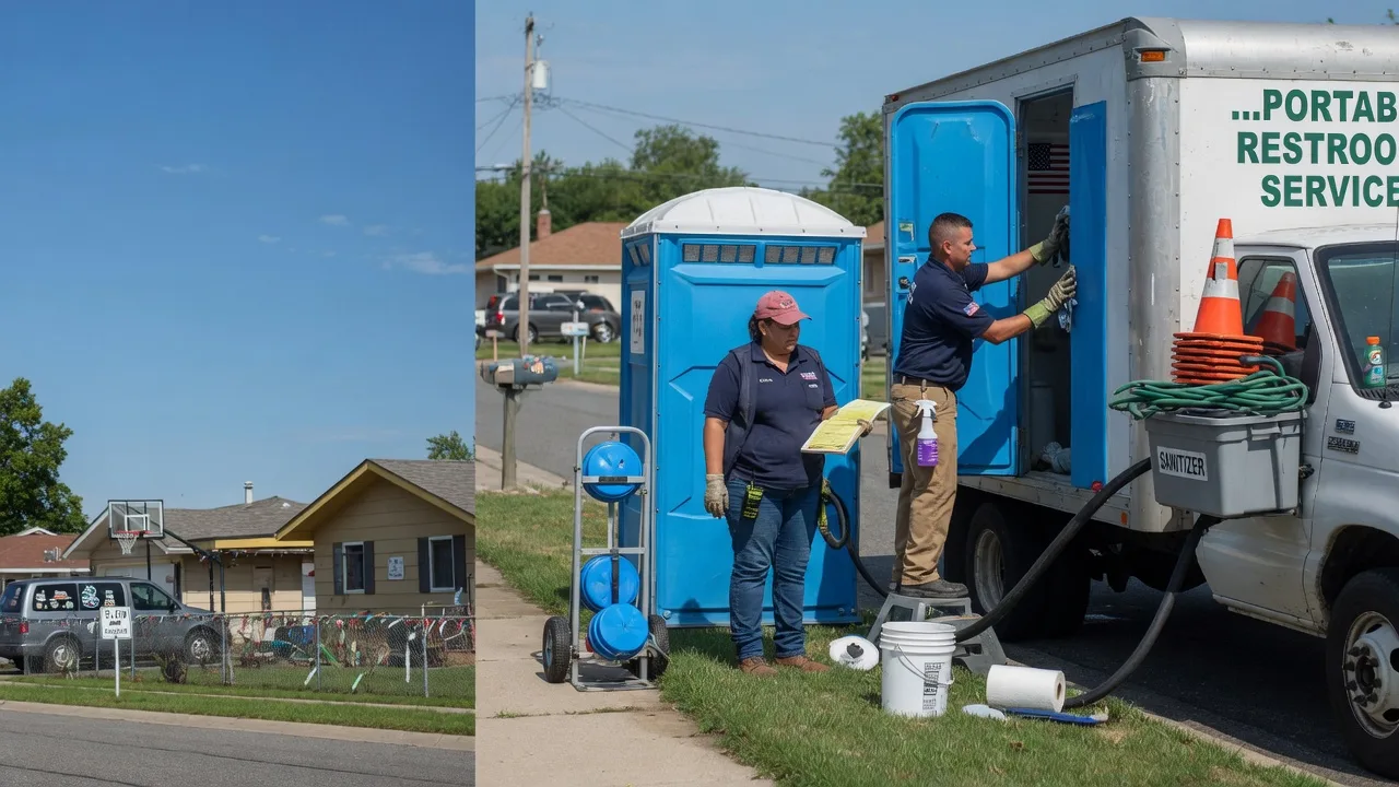 Portable Toilet Rental in Freeburg, IL near me